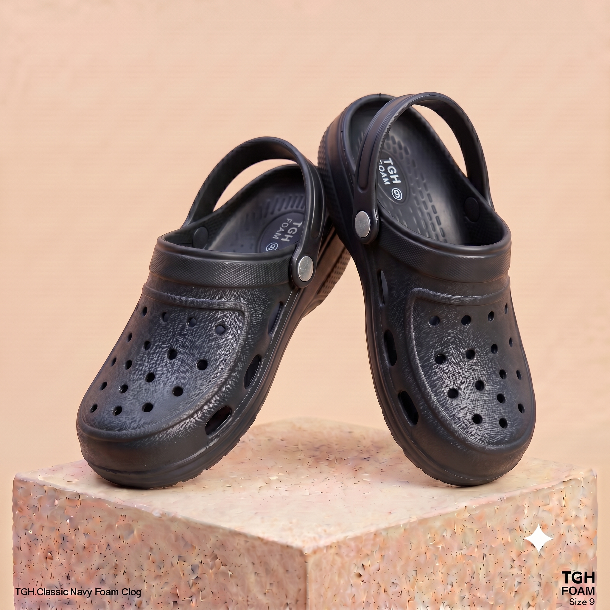 TGH FOAM TGFM006 Extra Soft Comfortable Stylish Slippers | Premium EVA Lightweight Anti-Slip Daily Wear Slippers