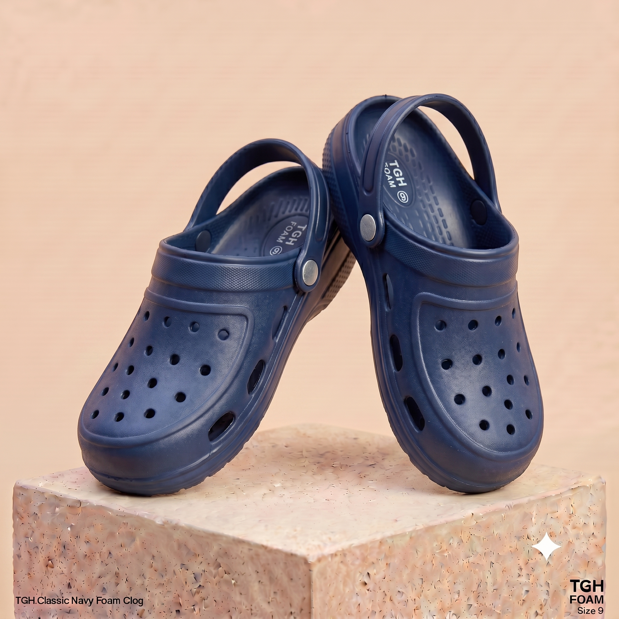 TGH FOAM TGFM006 Extra Soft Comfortable Stylish Slippers | Premium EVA Lightweight Anti-Slip Daily Wear Slippers